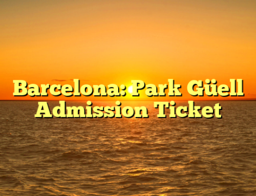 Barcelona: Park Güell Admission Ticket