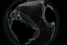3d submarine cable map