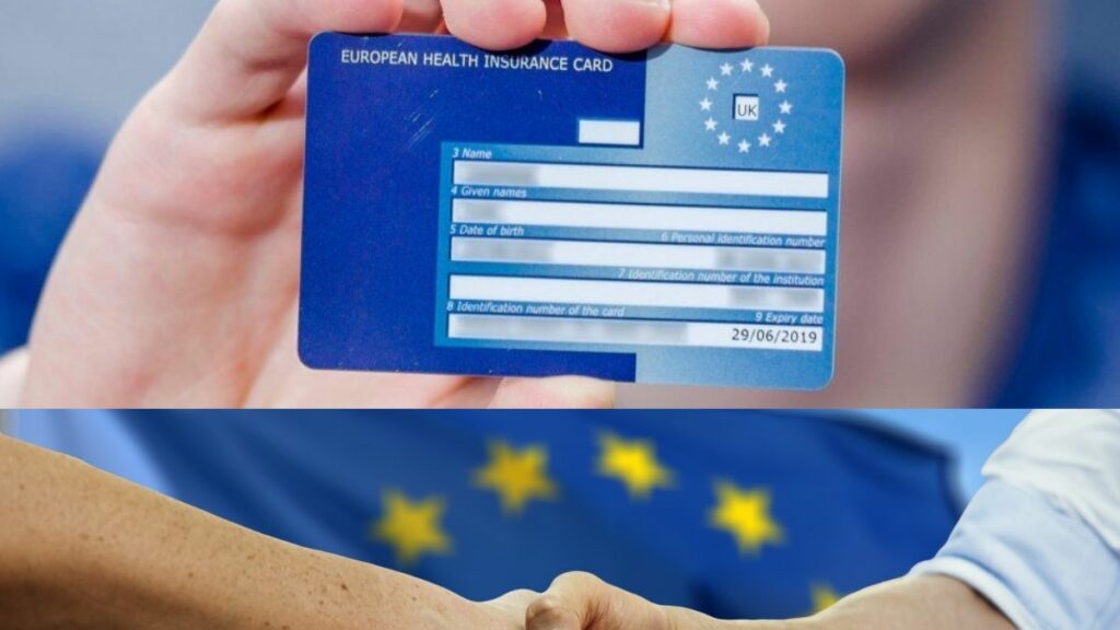 European sanitary card