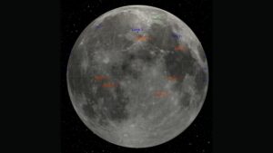 Mapa luna 3D